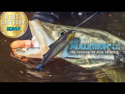 Mulletron LT Rigged Soft Swimbait - 4.5 in. - 1/PK