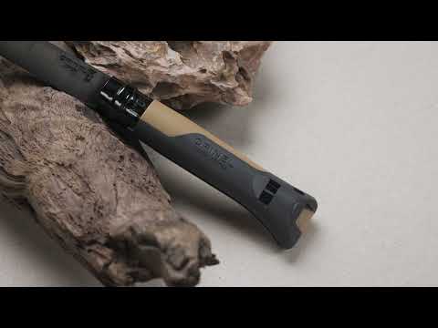 N°08 Horizon Mustard Black Folding Pocket Knife