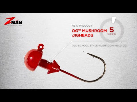 OG Mushroom Jig Head - 3/32 oz.
