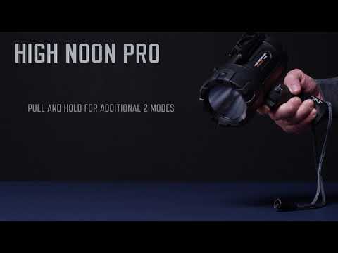 High Noon USB Rechargeable Wide Angle Flashlight