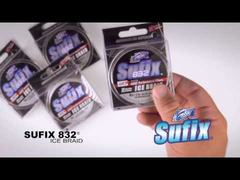 832 Ice Braid Fishing Line - 6 lb 50 Yards Neon Lime