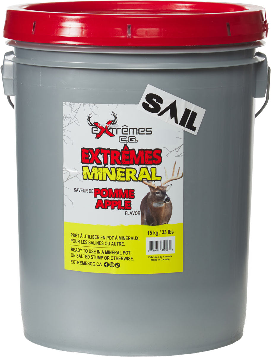 Mix Extrêmes Minerals - Apple - 15 kg