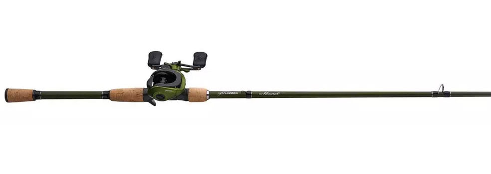 Monarch Baitcasting Rod and Left-Handed Reel Combo - 2 pcs