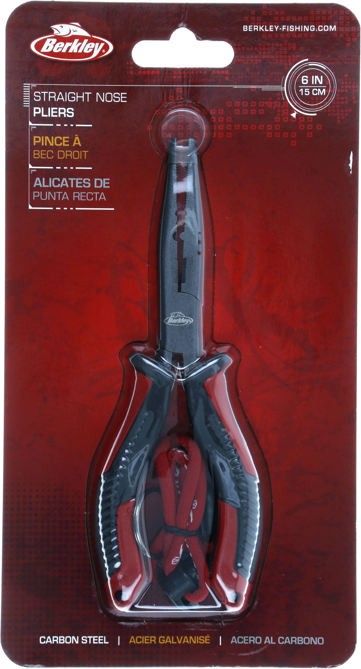 XCD Fishing Straight Nose Pliers - 6 in