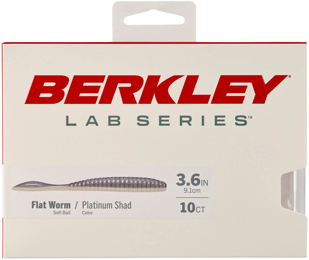 Lab Series Flat Worm Soft Jerkbait - 3.6 in. - 10/pk 