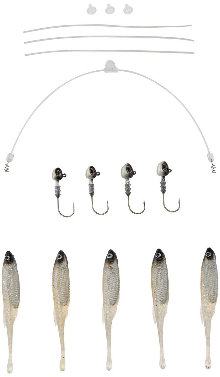Triple Minnow Rig Kit - 5/PK