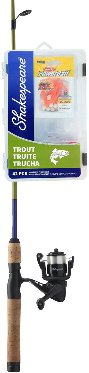 Catch More Fish Spinning Rod and Reel Combo - Trout - 2 pcs