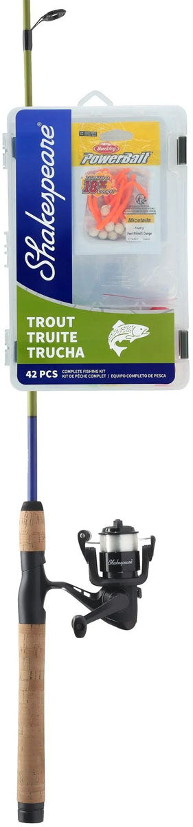 Catch More Fish West Spinning Rod and Reel Combo - Trout - 2 pcs