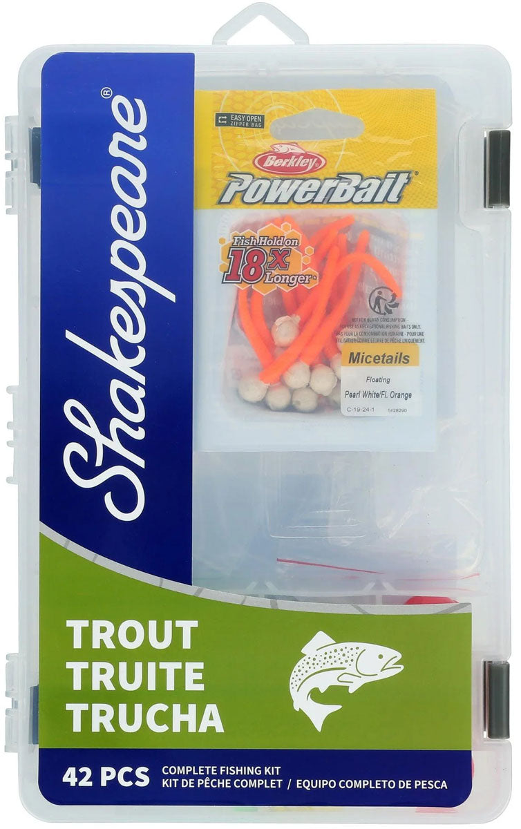 Catch More Fish West Spinning Rod and Reel Combo - Trout - 2 pcs