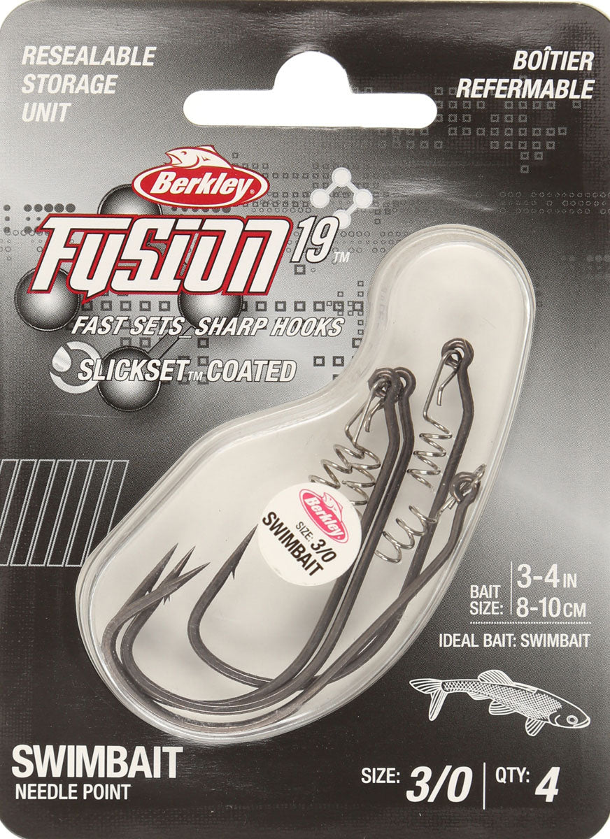 Fusion19 Swimbait Hooks - 4/PK