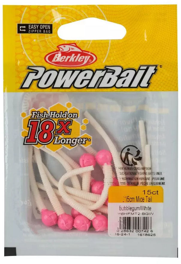 PowerBait Floating Mice Tails 2 Soft Bait