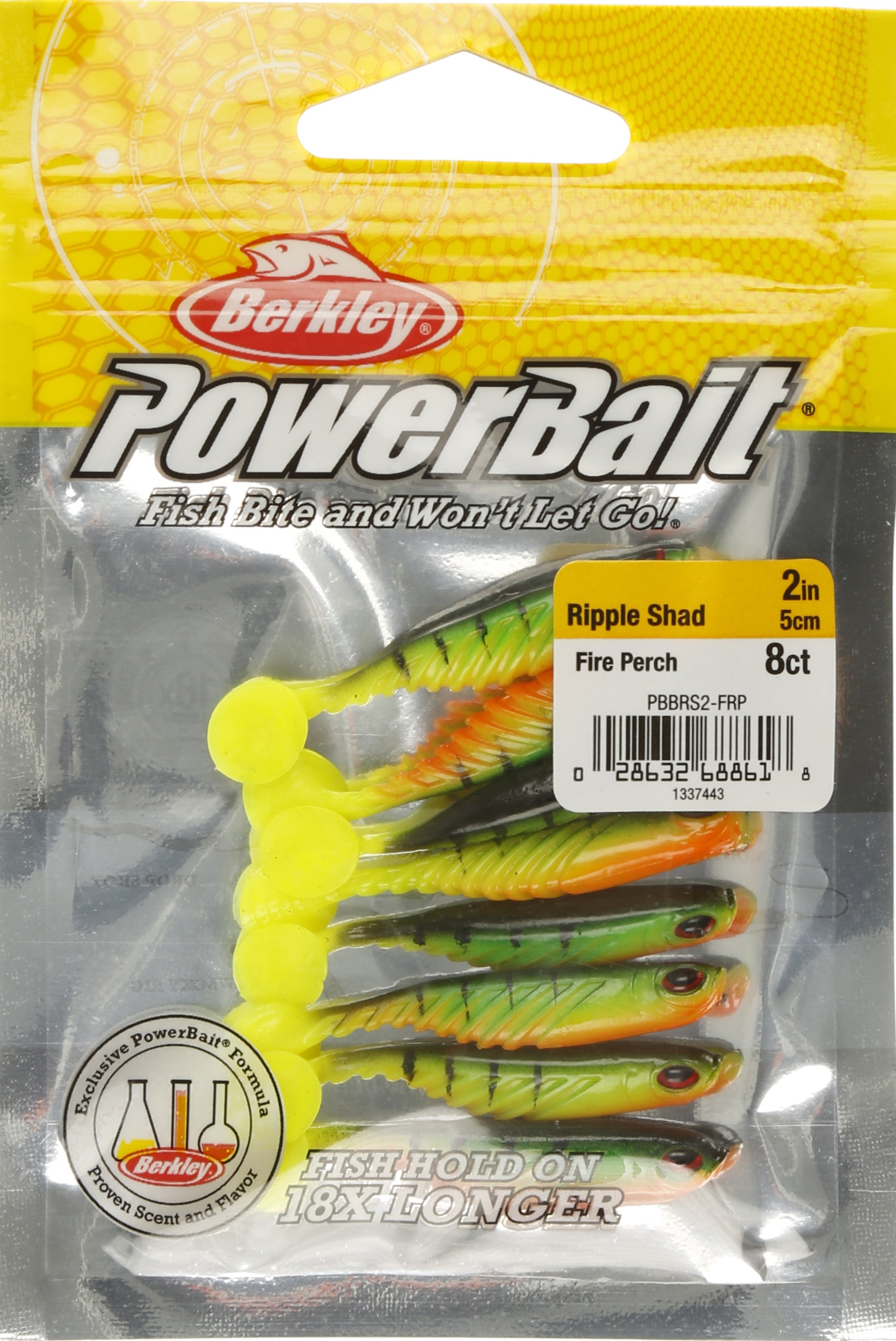 Powerbait 2 in. Ripple Shad Soft Bait