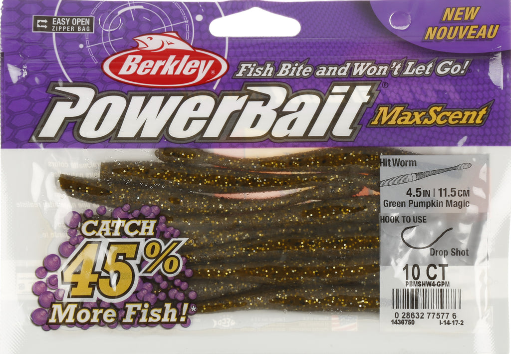 PowerBait MaxScent Soft Bait - 4 in