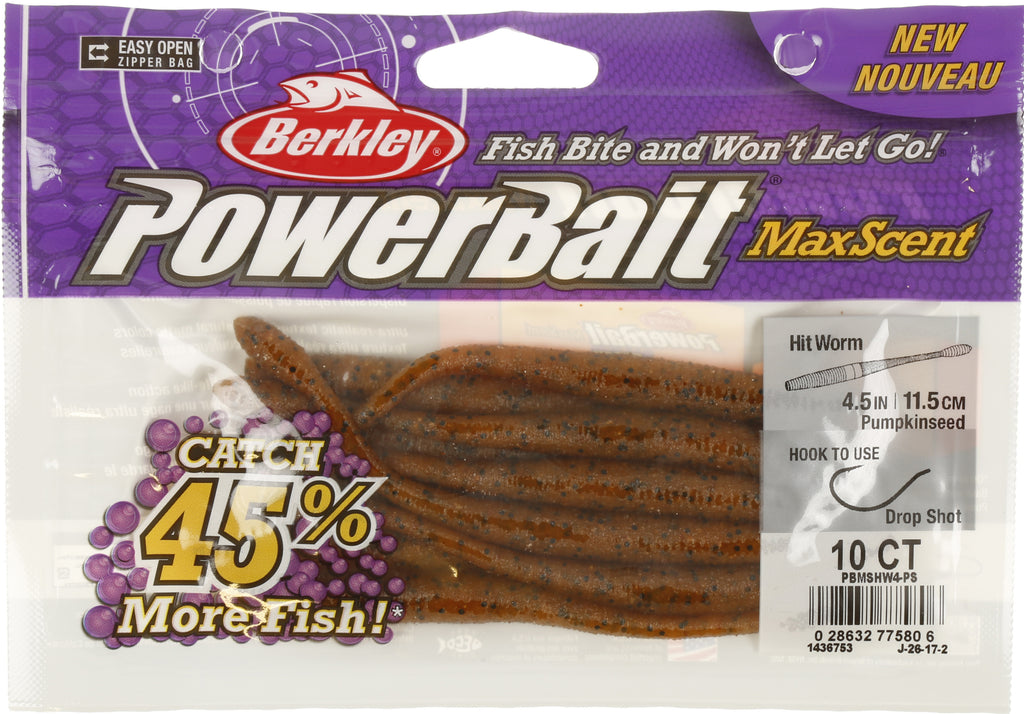 PowerBait MaxScent Soft Bait - 4 in