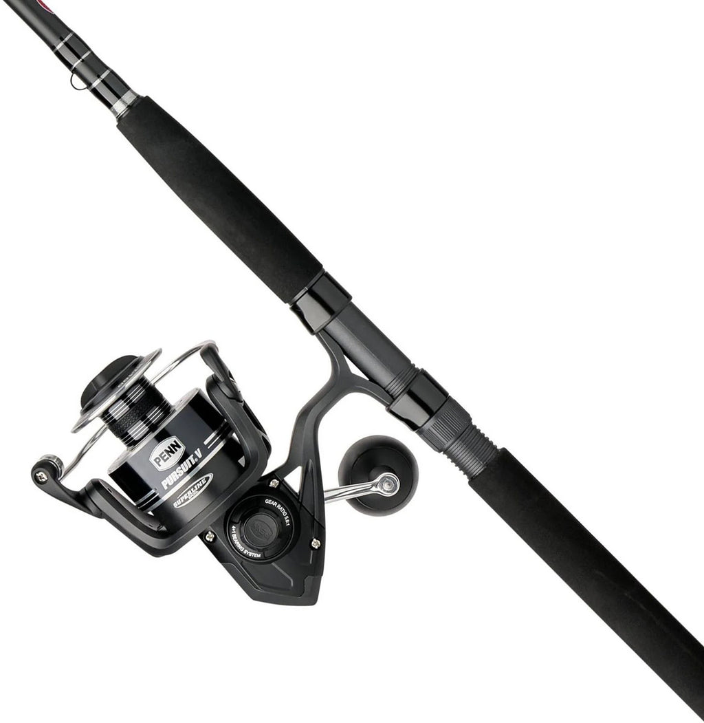 Pursuit V Spinning Rod and Reel Combo - 3 pcs