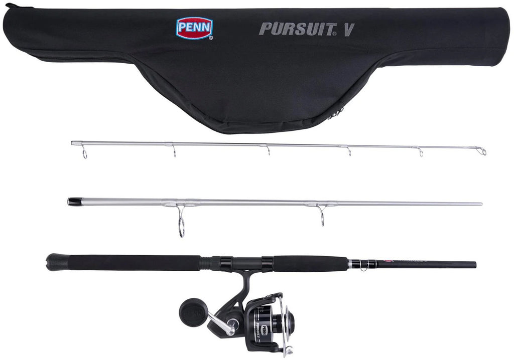 Pursuit V Spinning Rod and Reel Combo - 3 pcs