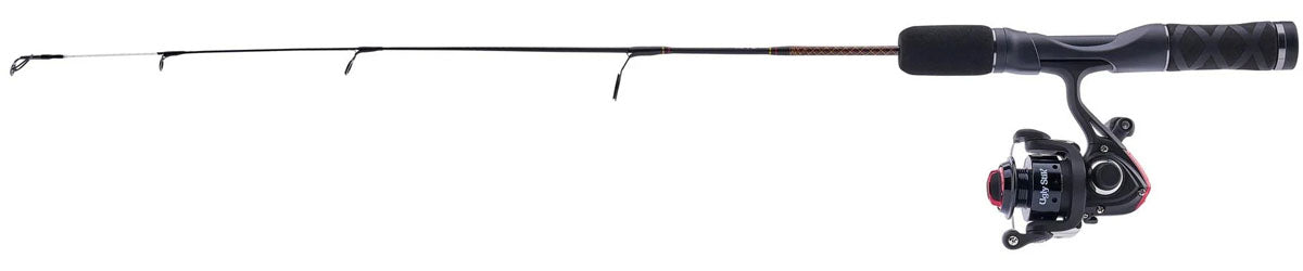 GX2 Ice Fishing Spinning Rod and Reel Combo