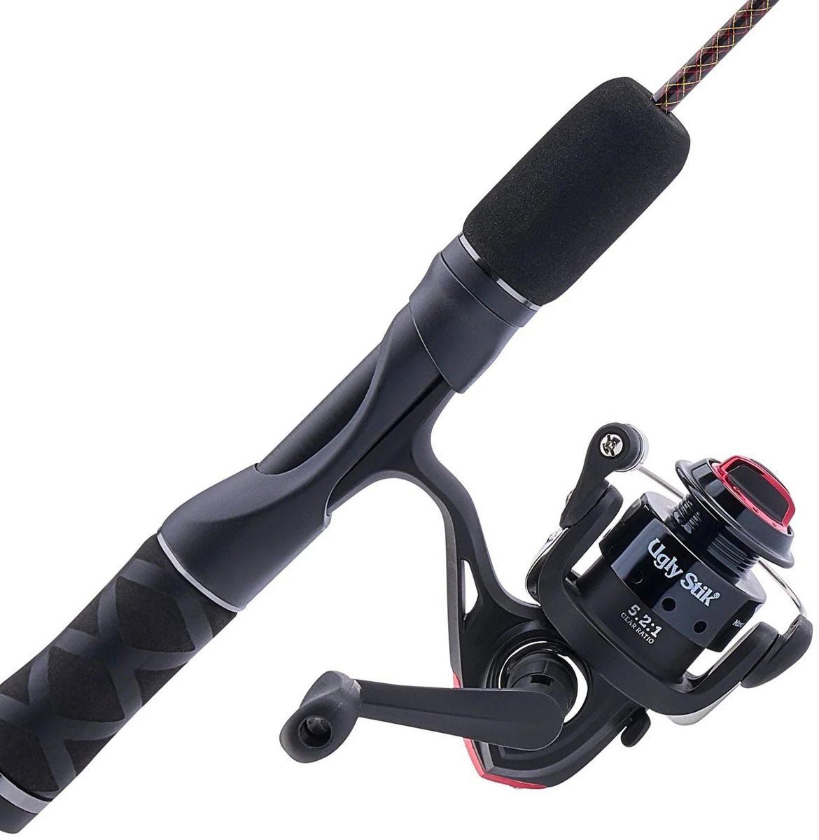 GX2 Ice Fishing Spinning Rod and Reel Combo