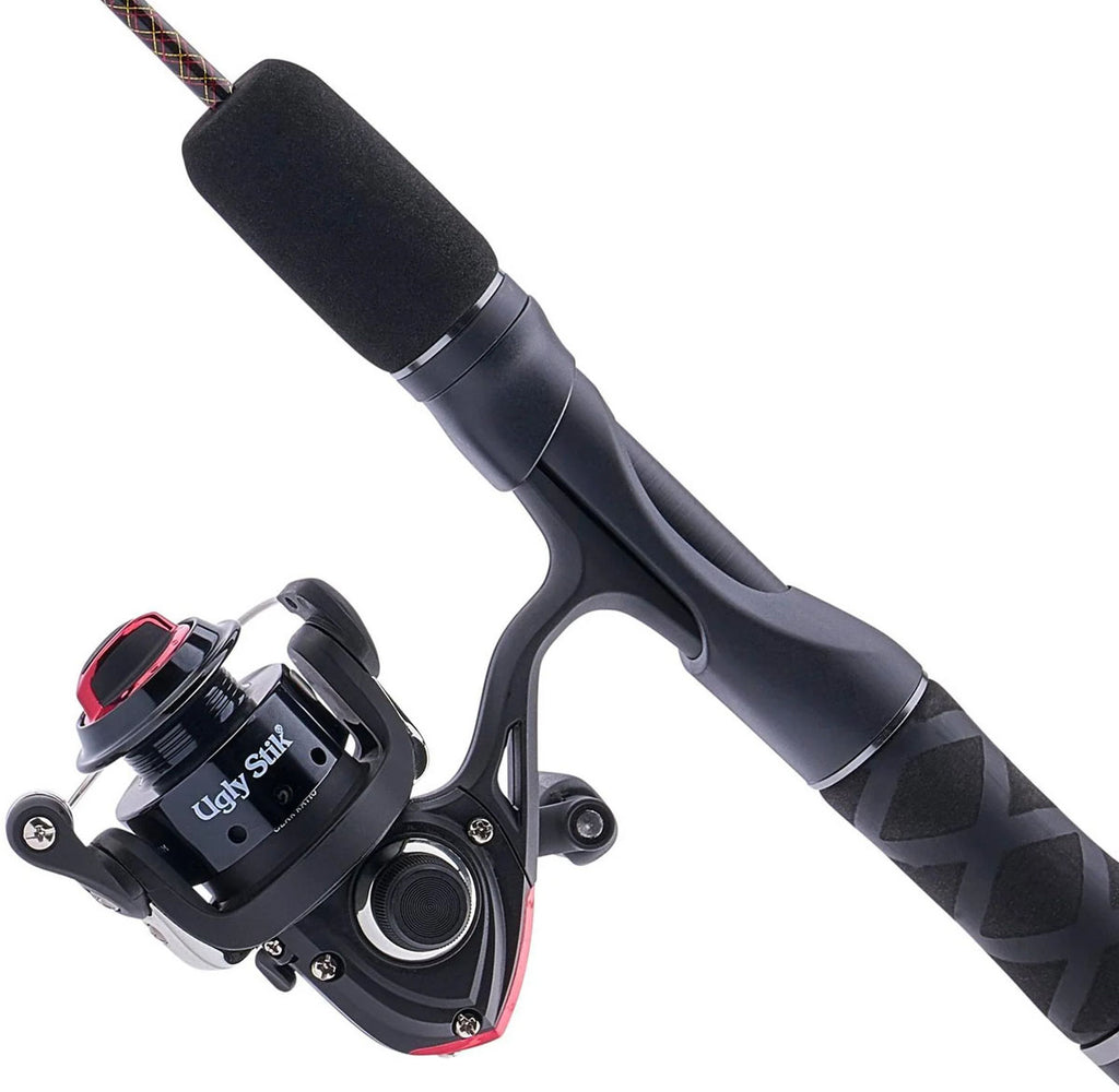 GX2 Ice Fishing Spinning Rod and Reel Combo