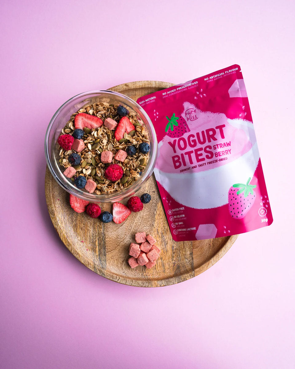 Freeze-dried Yogurt Bites - Strawberry - 30 g