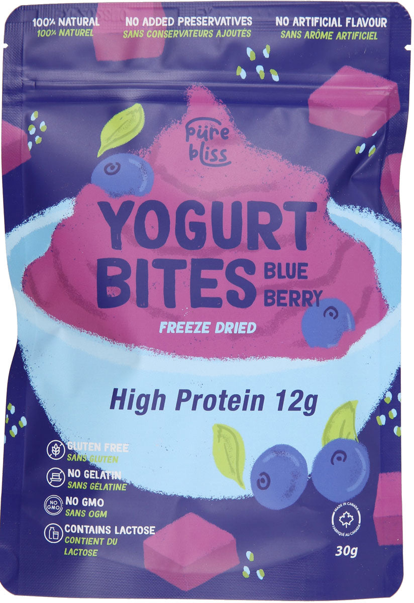 Freeze-dried Yogurt Bites - Blueberry - 30 g