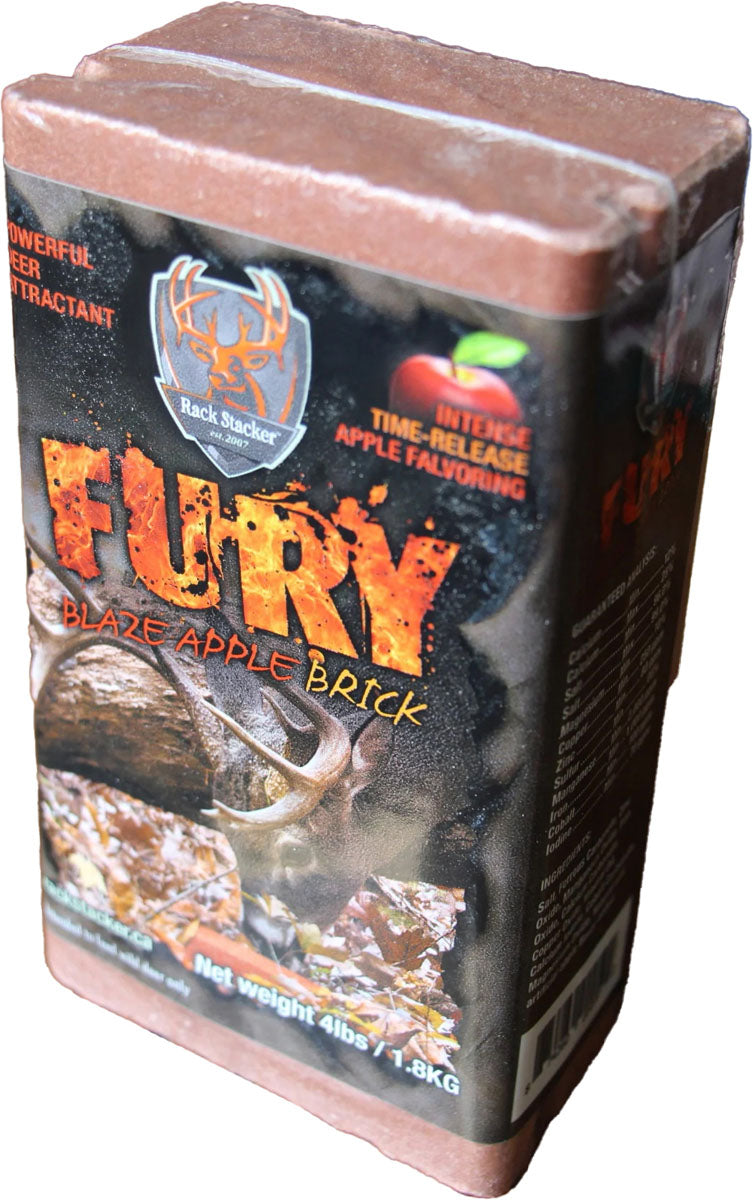Fury Deer Minerals Block - Apple - 4 lb.