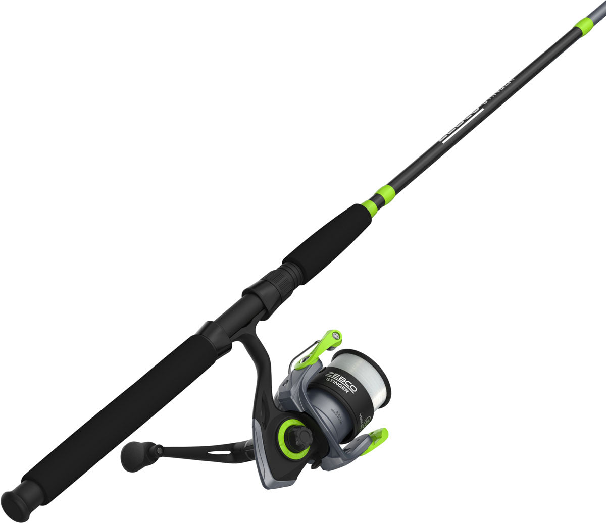 Stinger Spinning Rod and Reel Combo - 2 pcs