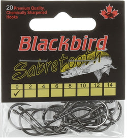 Blackbird Sabretooth Hook - 20/PK