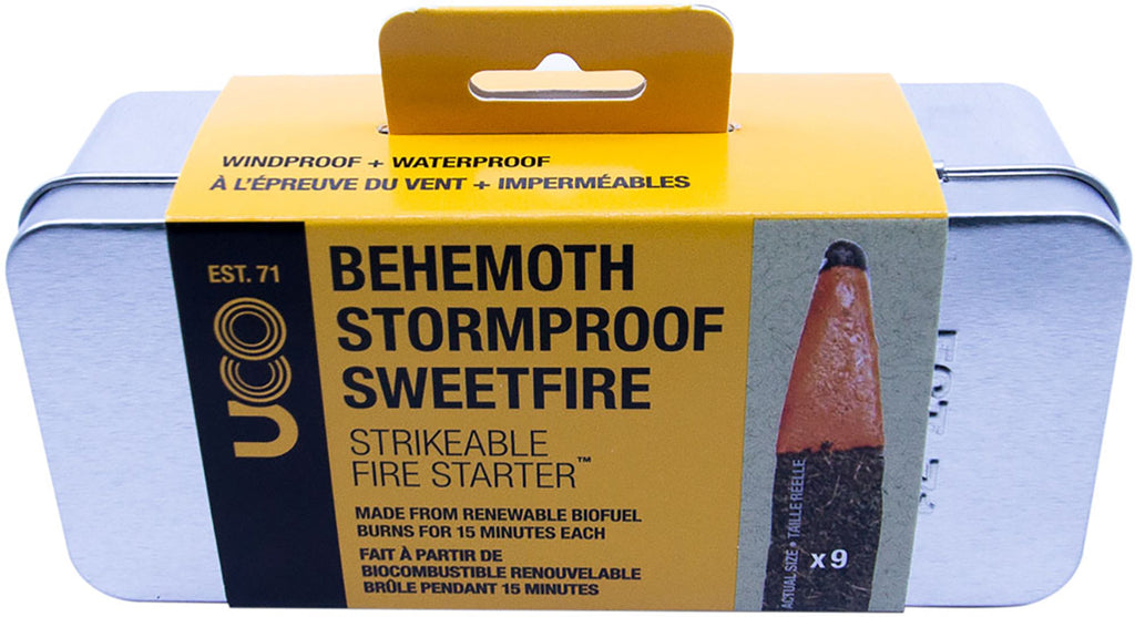 Behemoth Stormproof Sweetfire Fire Starters - 9/PK
