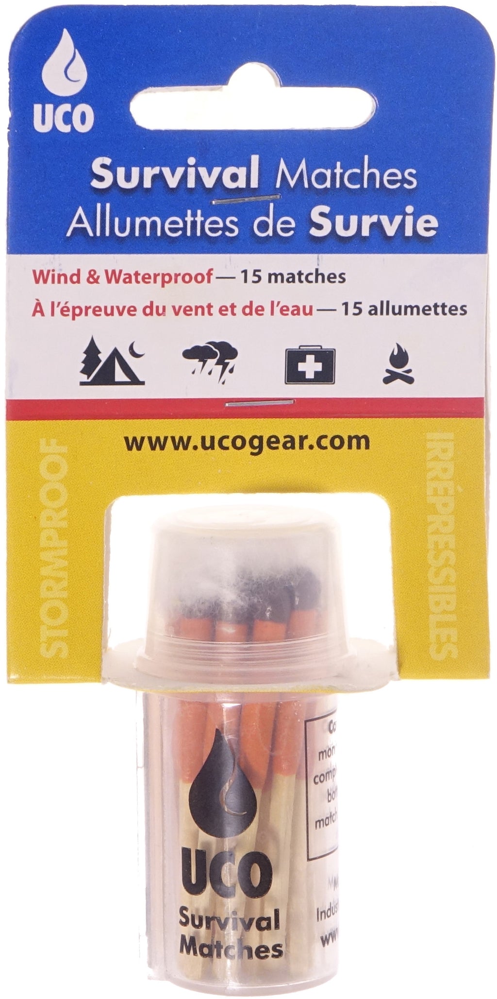 Survival Stormproof Matches - 15/PK