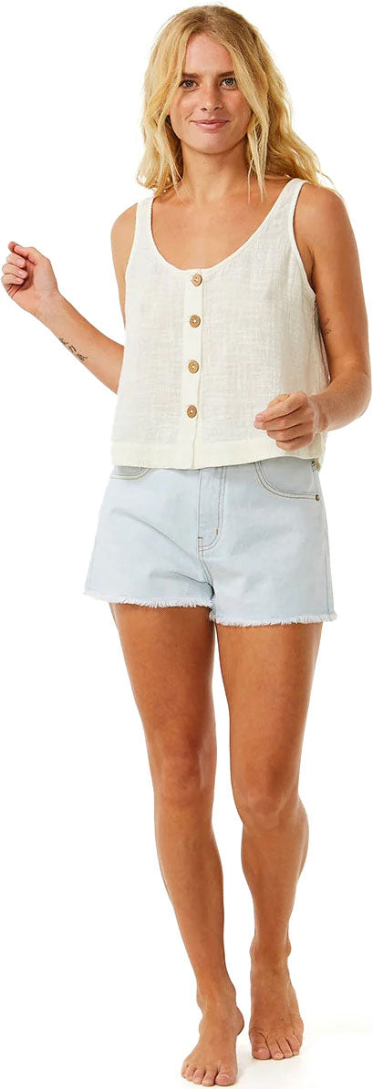 Classic Surf II Crop Tank Top - Women's