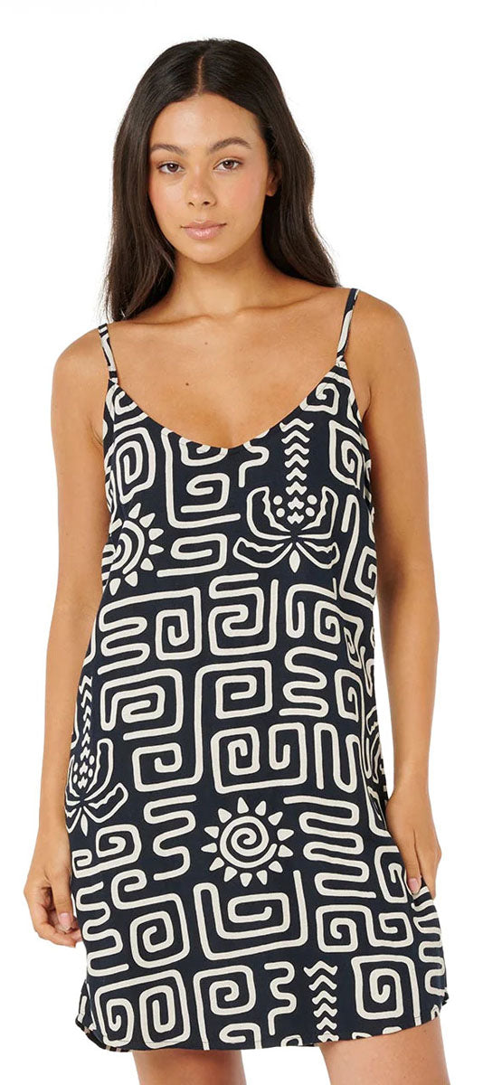 Sunset Luau Mini Dress - Women's