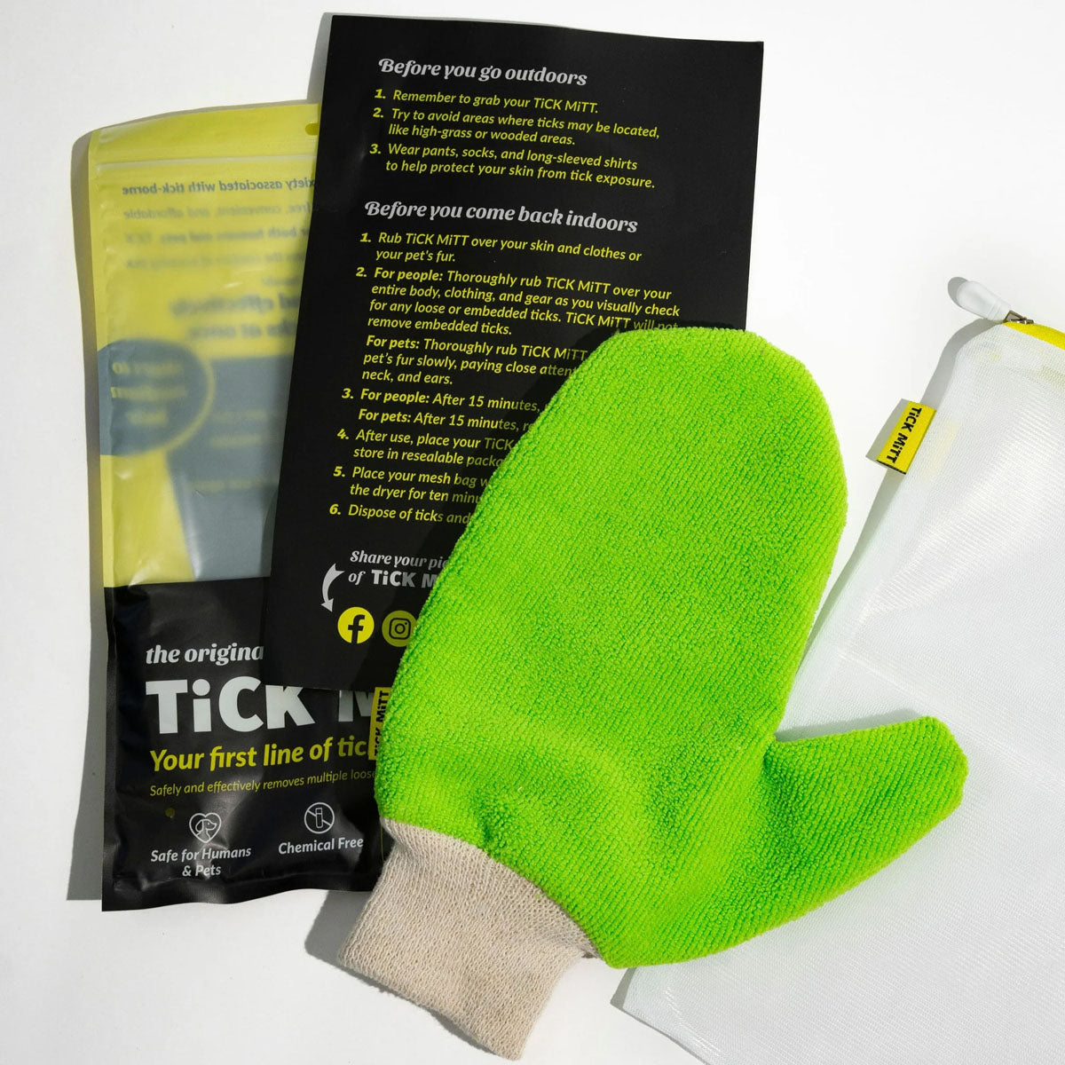 Tick Removal Mitten