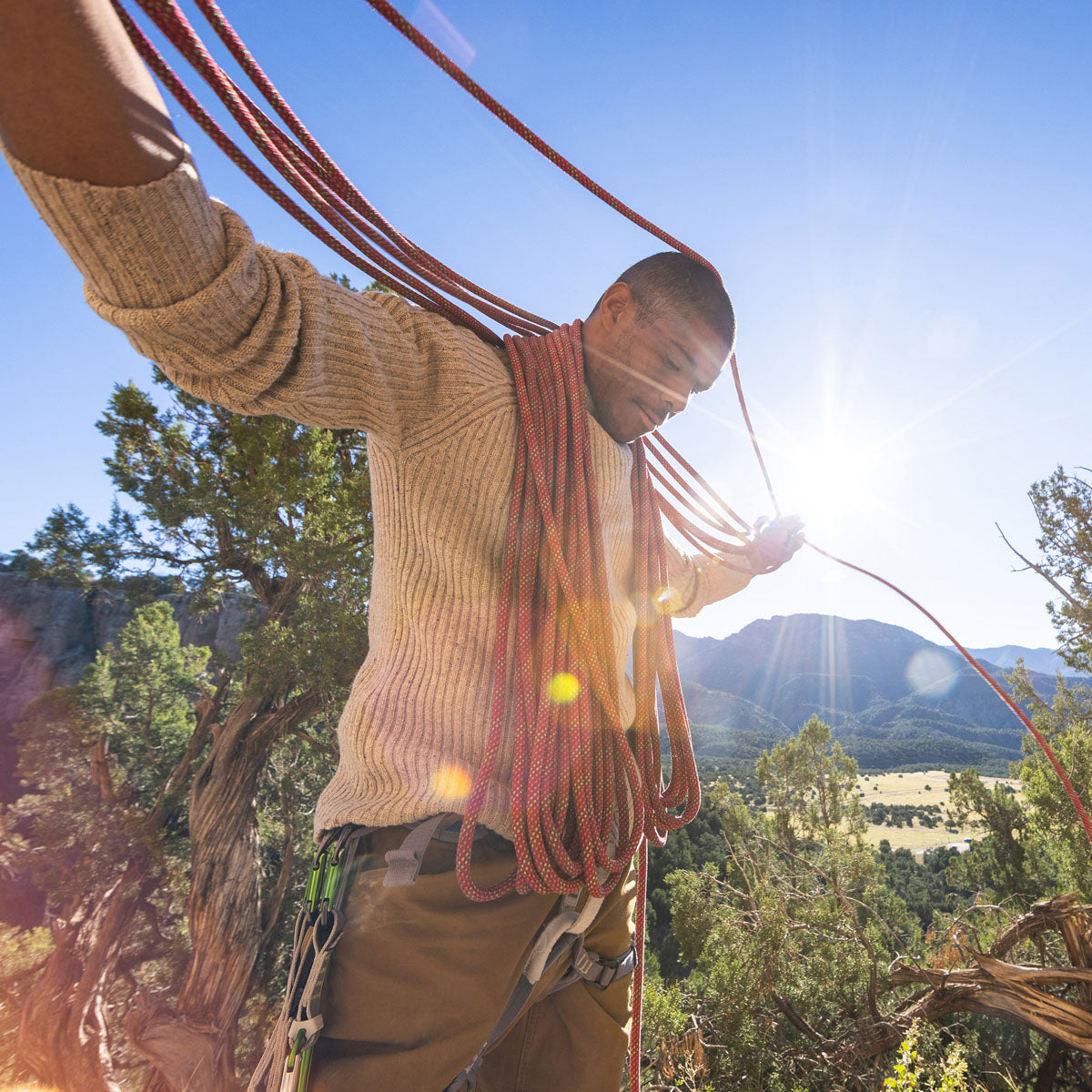 Rockcraft Wool Sweater - Men's