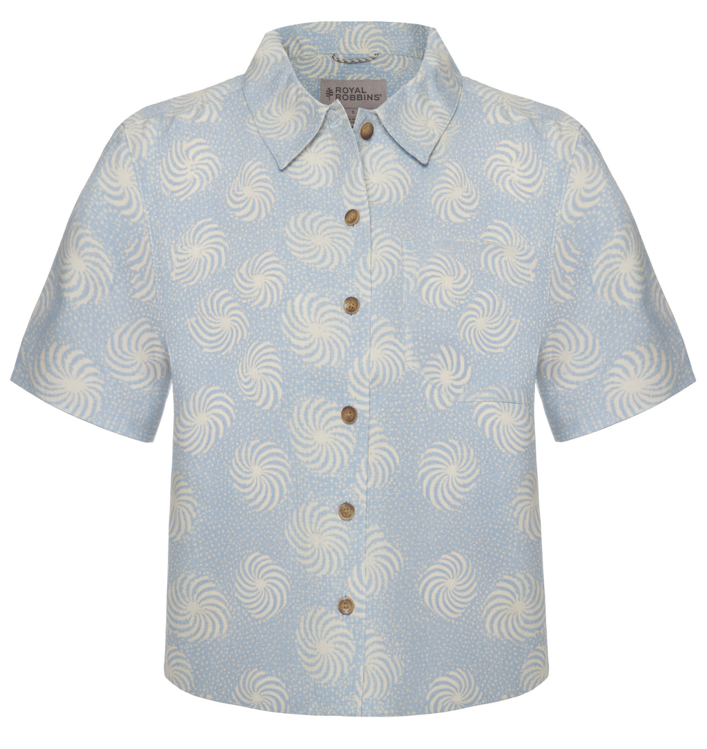 Camino Pucker Short Sleeve Shirt - Women's