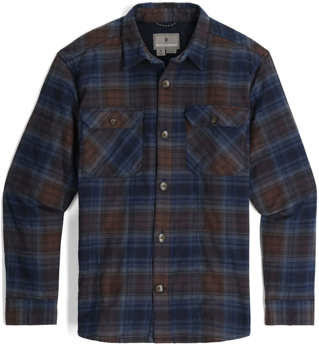 Snowcap Lined Plaid Jacket - Men's