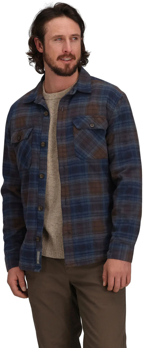 Snowcap Lined Plaid Jacket - Men's
