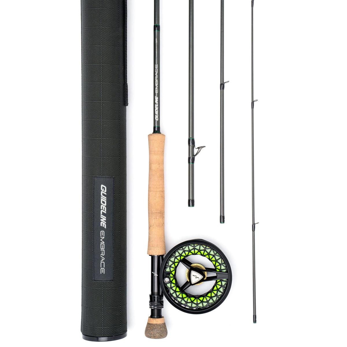 Embrace 9 ft. #8 Fly Rod and Reel Combo - 4 pcs