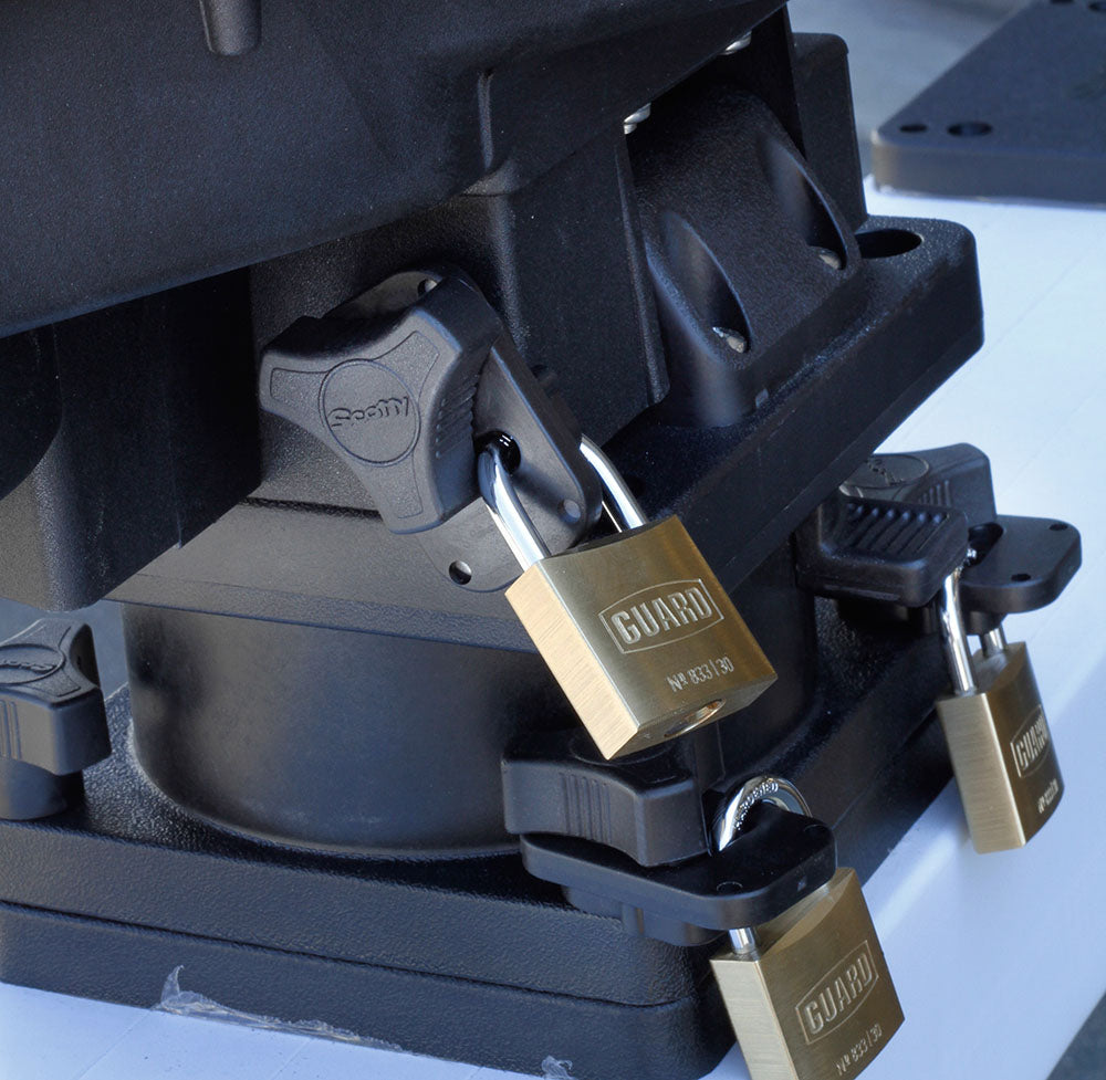 Downrigger Locking Plates - 3/PK