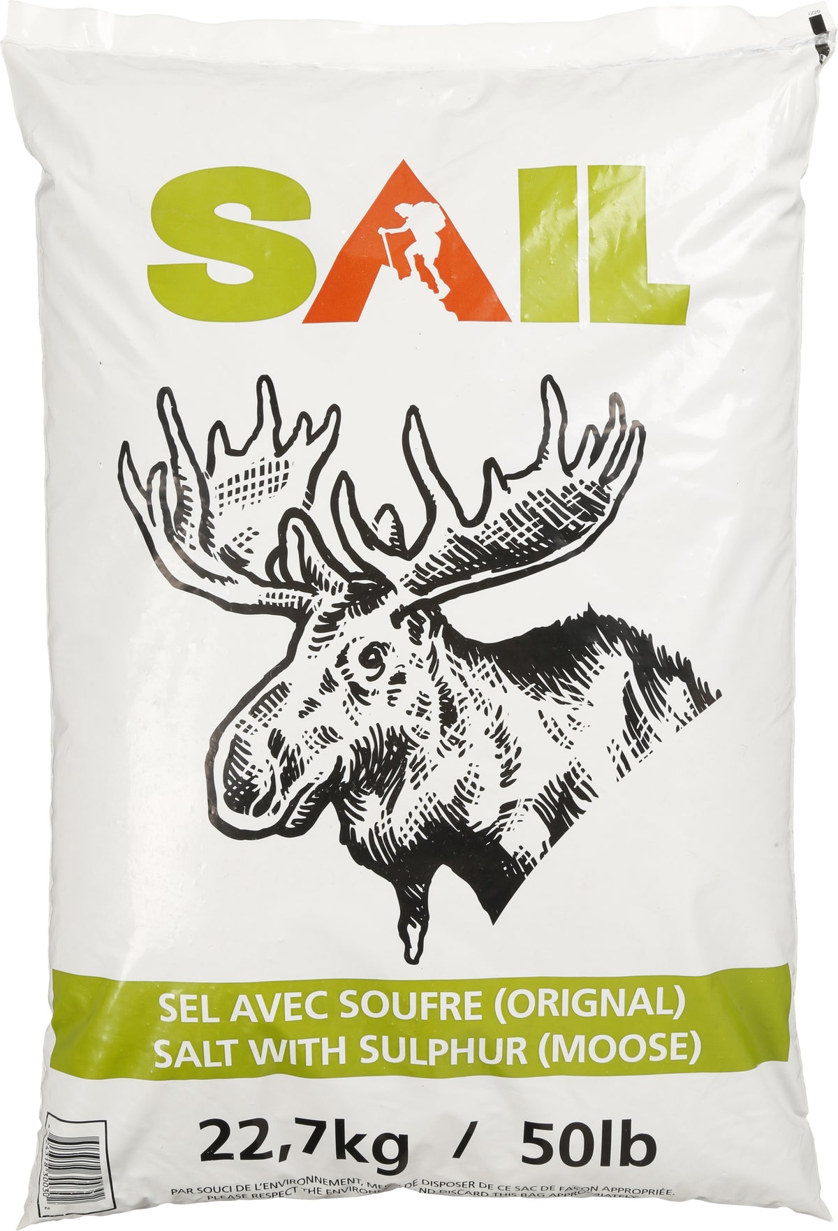 Moose Hunting Salt with Sulphur - 50 lb.