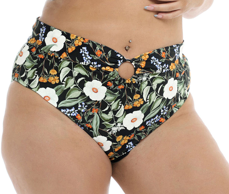 Inflorescence Woodstock Bikini Bottom - Women's - Plus Size