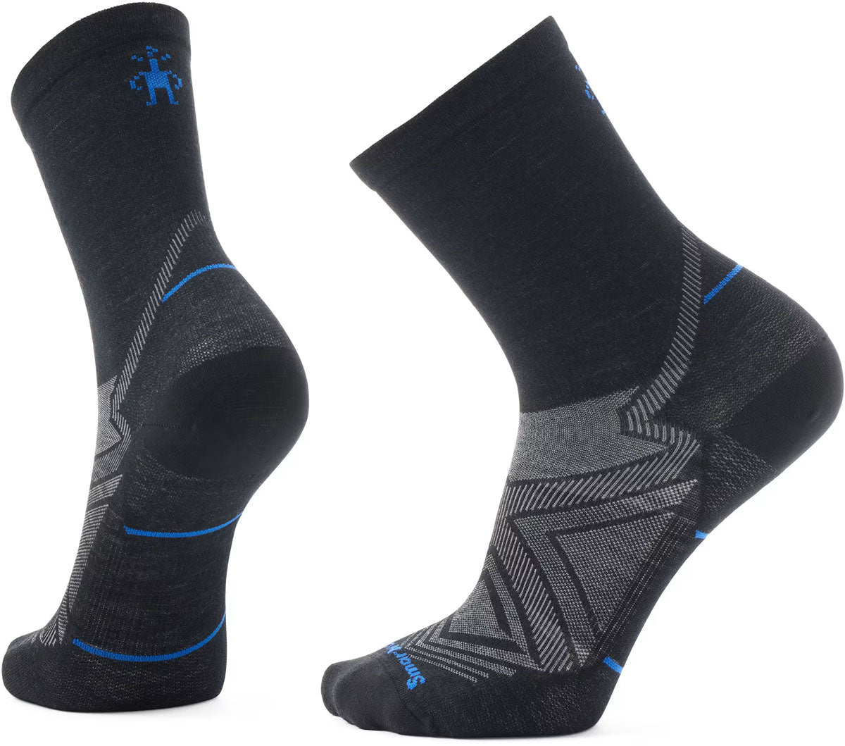 Run Zero Cushion Mid Crew Socks - Men's 
