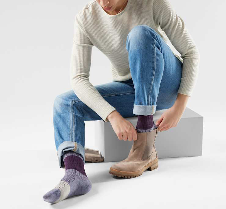 Everyday Color Block Socks - Women's 