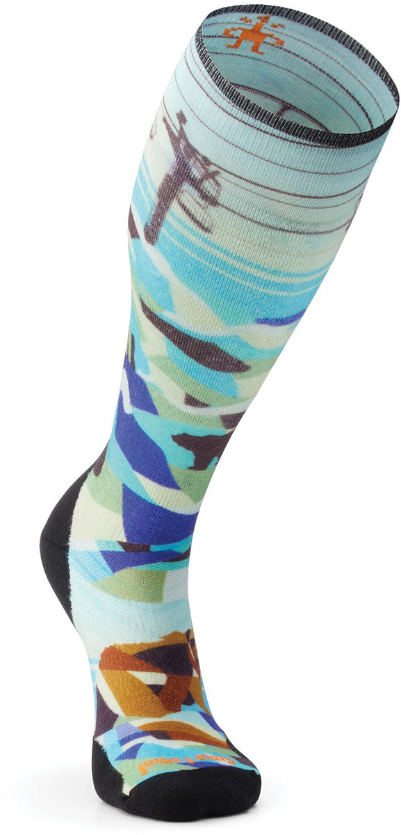 Ski Targeted Cushion Bear Socks - Unisex