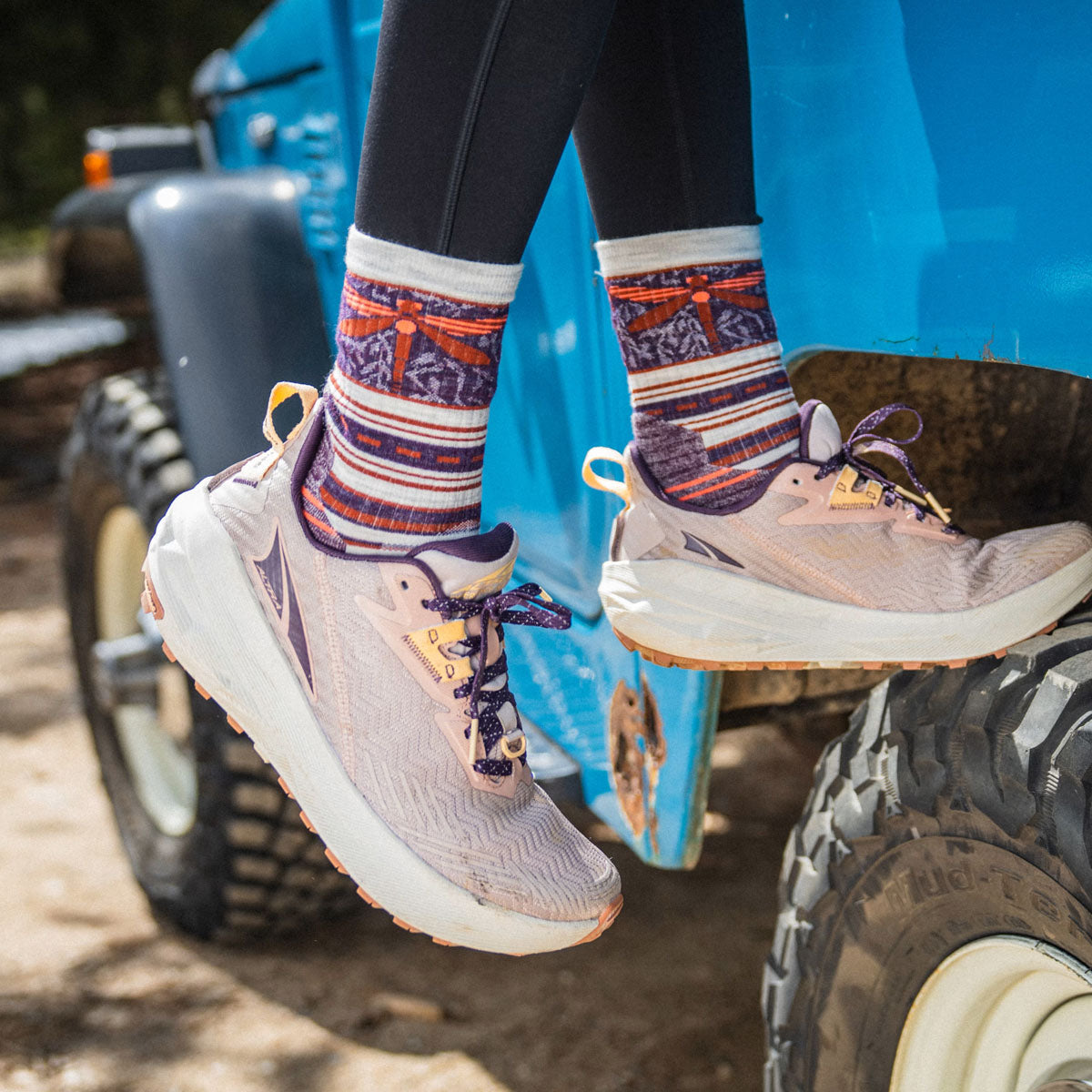 Dragon Stitch Hiking Socks - Women's