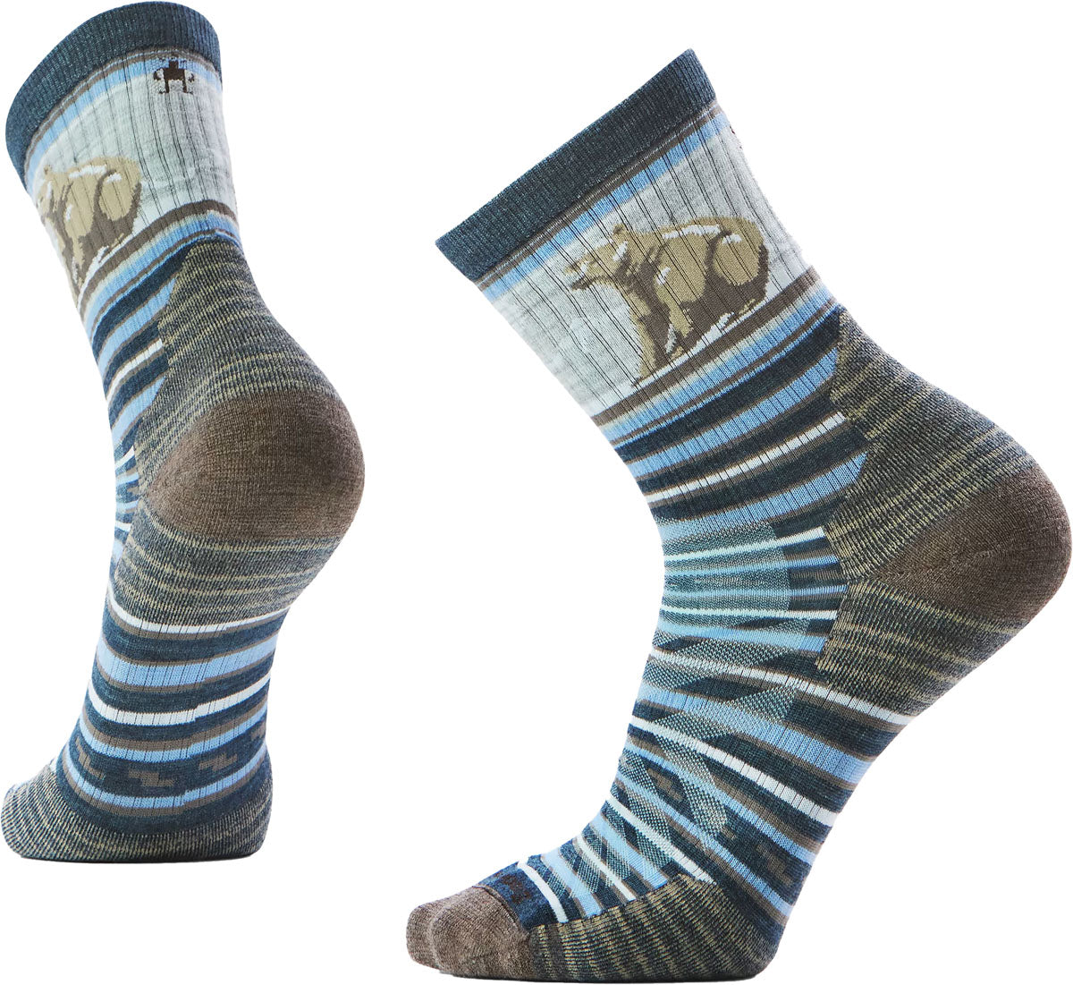 Bear Stripe Hiking Socks - Men's