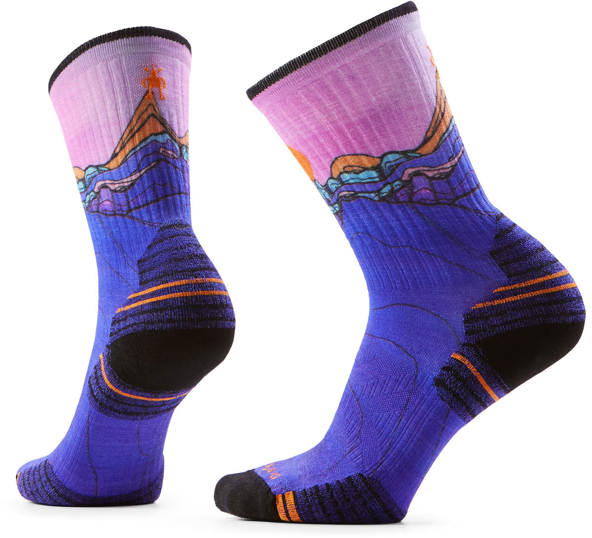 Mountain Sunrise Hiking Socks - Women's
