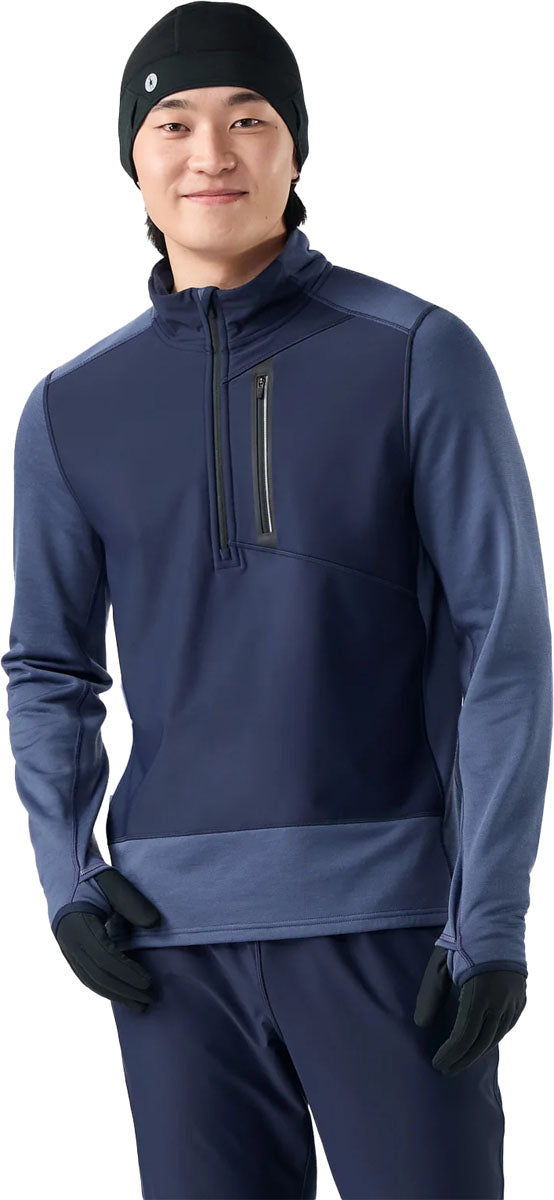 Active Fleece Wind Long Sleeve Half Zip - Men's