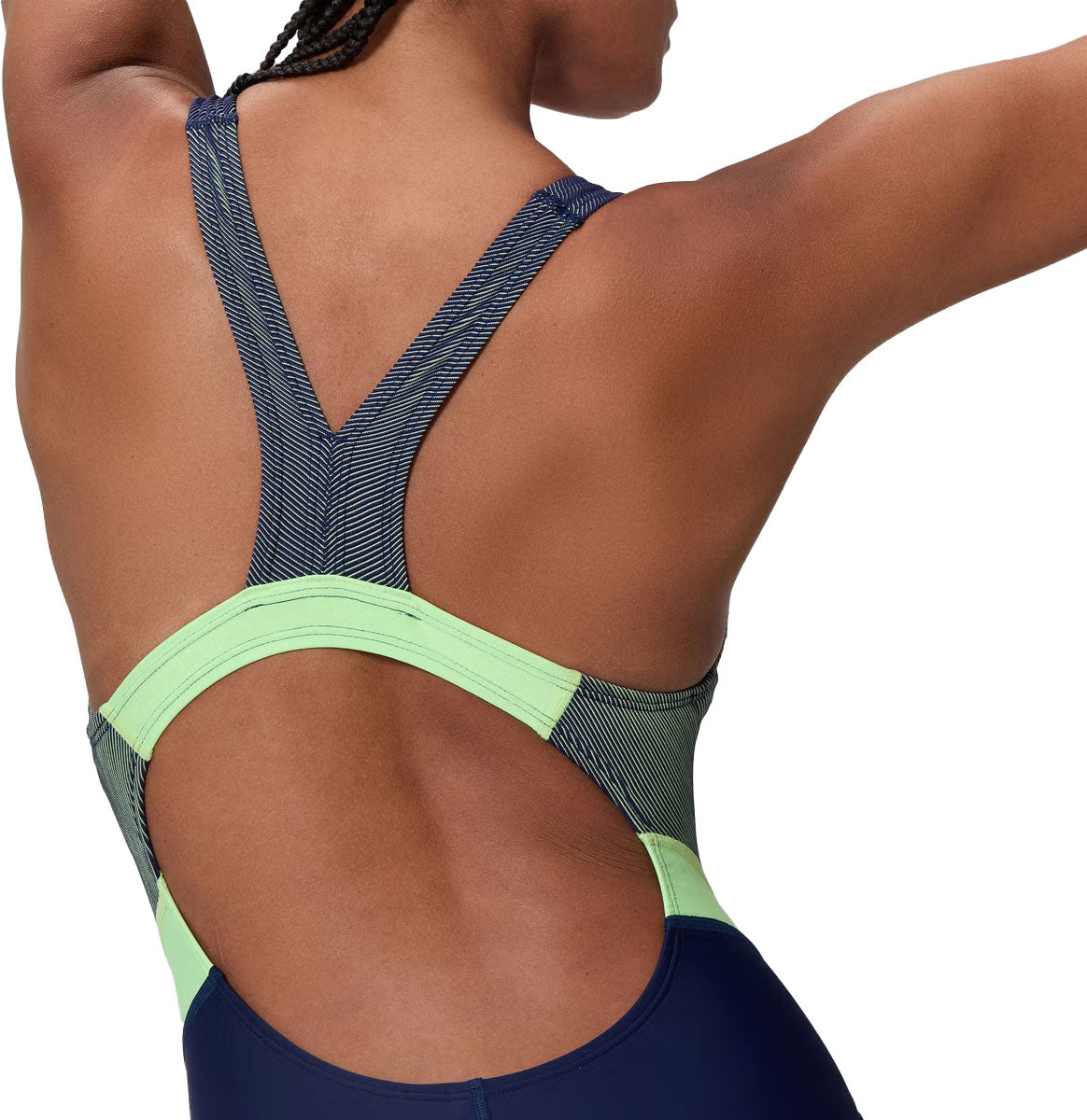 Quantum Rib Splice One-Piece Swimsuit - Women's 