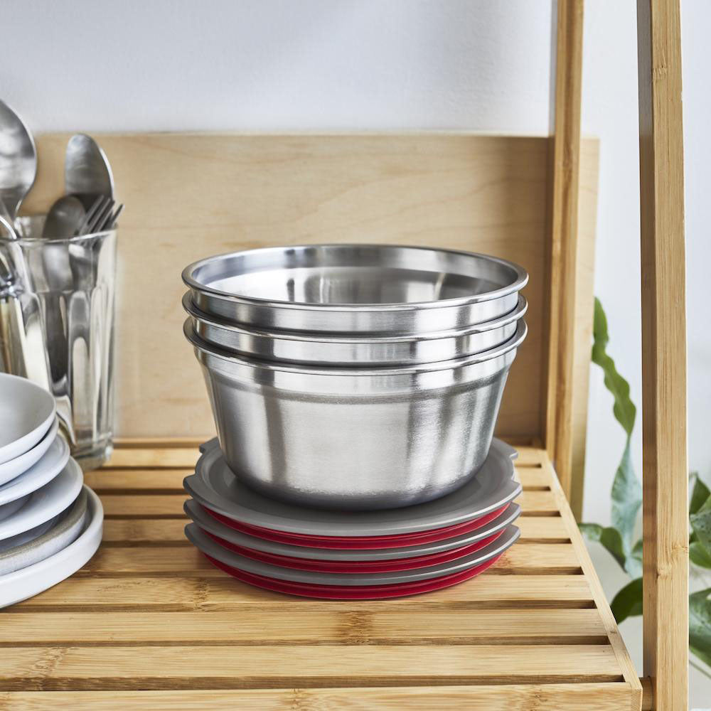 Stainless Steel 3-in-1 Food Container - Large 